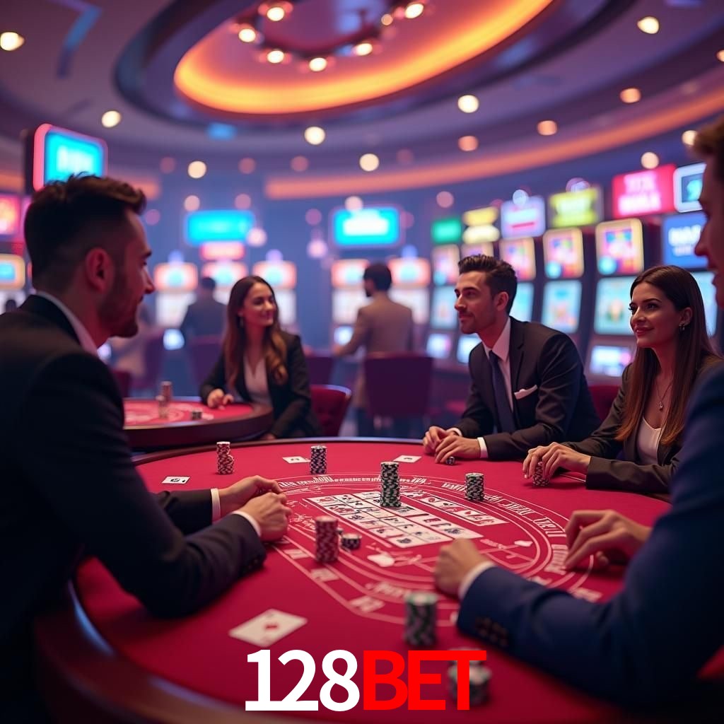 Mesa de Blackjack 128bet